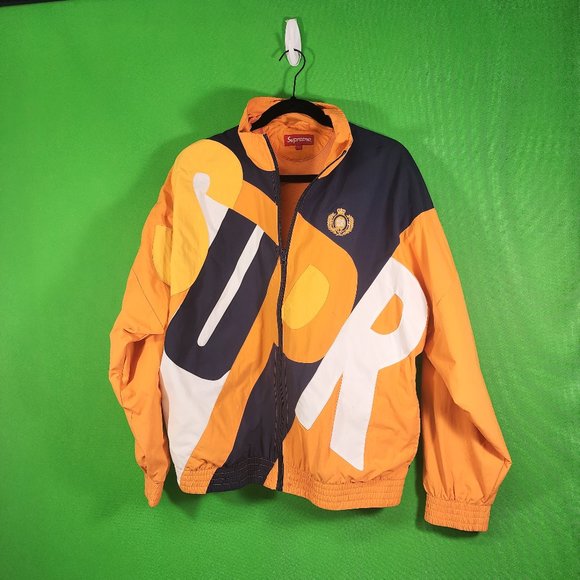 Supreme Jackets & Coats Supreme Big Letter Track Jacket Poshmark